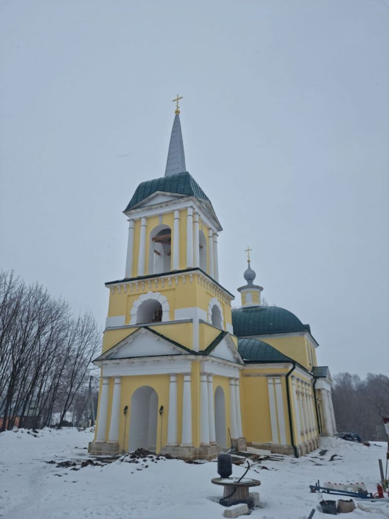 Завершена реставрация Духосошественской церкви в Моногарово