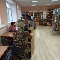 В Макеевской сельской библиотеке в рамках работы клуба «Активное долголетие» прошло мероприятие