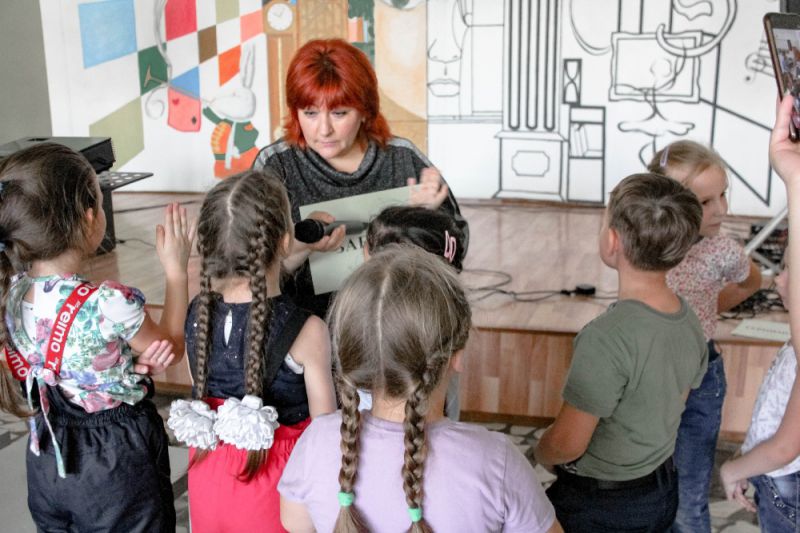 В Центре досуга «Победа» города Зарайска прошла мульт-дискотека для детей «Забавные мультяшки».