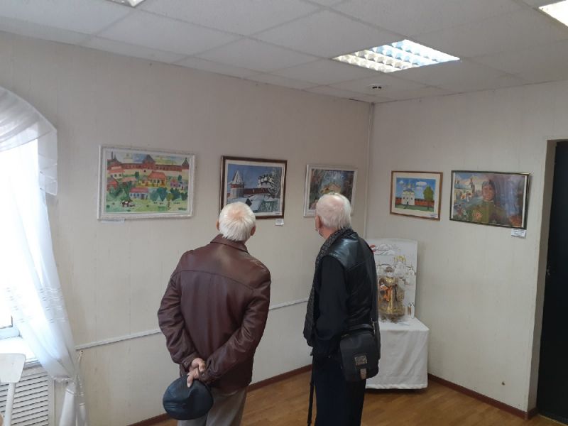 Состоялось открытие выставки работ участников конкурса на соискание ежегодной премии имени Фёдора Денисовича Константинова.