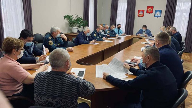 15.12.2021г. состоялось заседание КЧС и ОПб г.о. Зарайск

