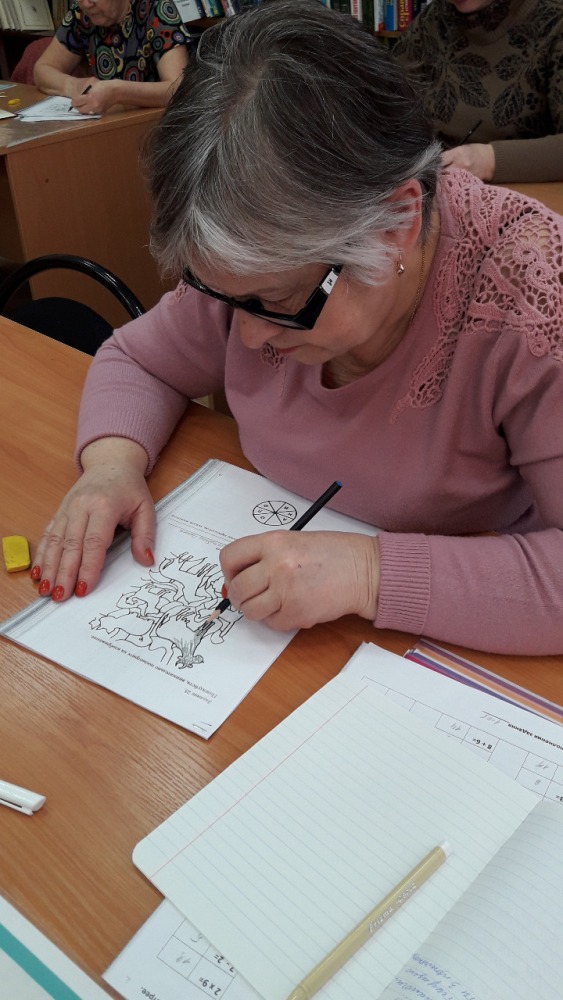 Еженедельно два раза в неделю в г.о. Зарайск проходят занятия по психологической тренировке памяти для пожилых людей.