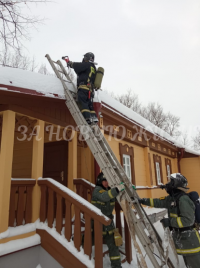 Пожарно-тактические занятия прошли в зарайском музее-усадьбе Достоевского