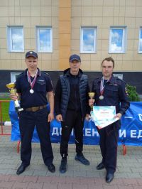 Сотрудники полиции ОМВД России по г.о. Зарайск приняли участие в спортивном мероприятии