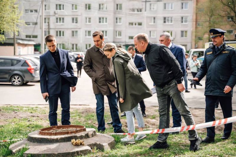 Аипова: Представители ГУСТ оценили качество весенней уборки дворов в городском округе Щёлково