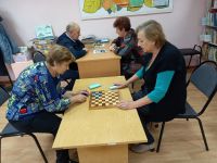 В Мендюкинской библиотеке прошло занятие клуба «Ладья» состоялся шахматно-шашечный турнир
