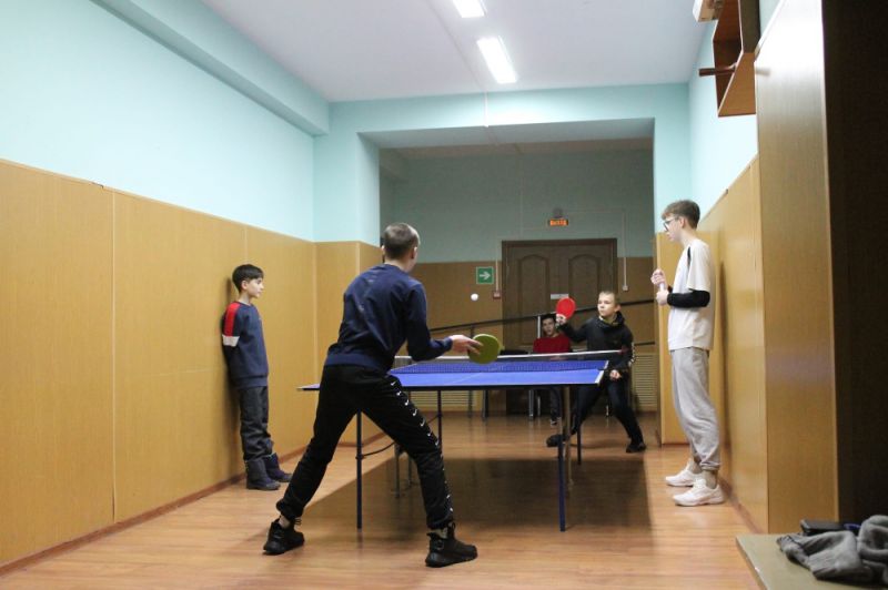 В Макеевском доме культуры прошел теннисный турнир.
