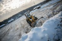 Свыше 1,5 млн. кубометров снега вывезли с подмосковных дорог с начала января