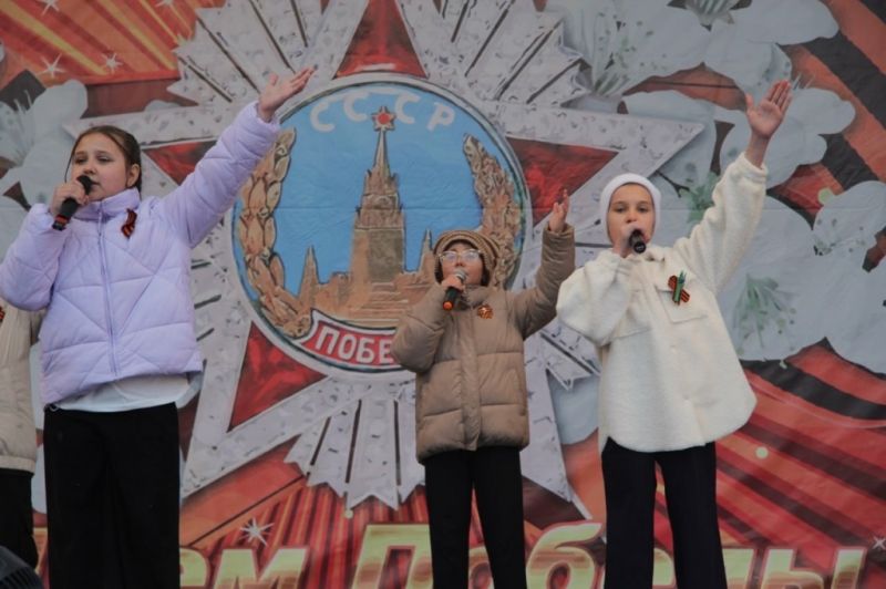 В Зарайске прошел праздничный концерт, посвященный 79-годовщине Великой Победы!