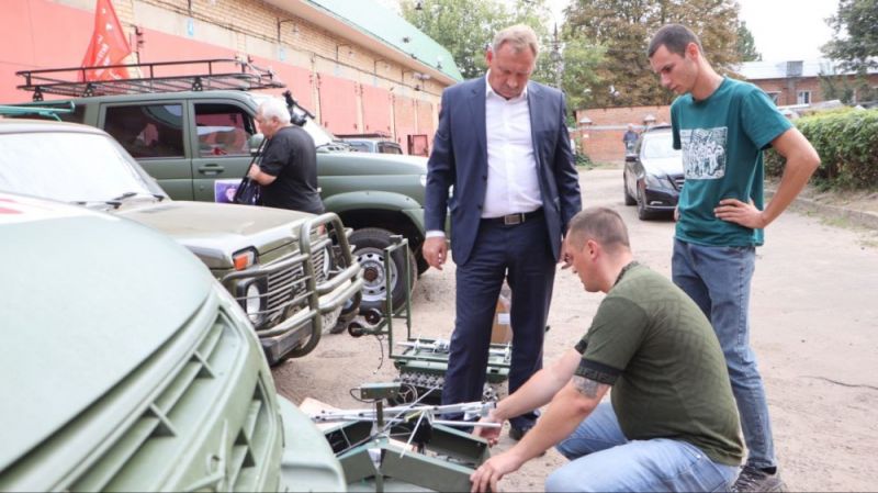 Зарайск продолжает оказывать помощь фронту 