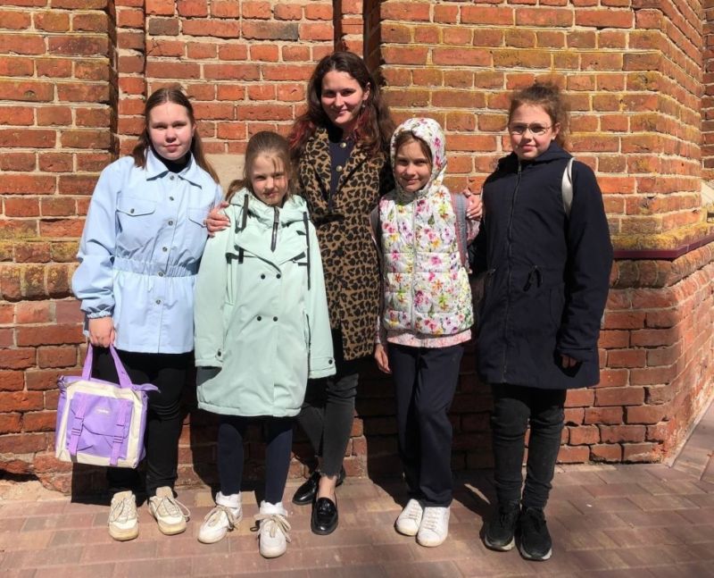 Ученики художественного отделения Зарайской детской школы искусств имени А. С. Голубкиной посетили Водонапорную башню