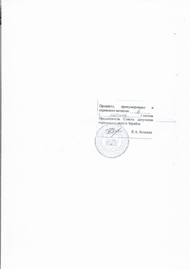 О внесении изменений и дополнений в Устав муниципального образования городской округ Зарайск Московской области