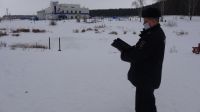 Полиция Зарайска проводит проверки безопасности на снежных и ледяных горках