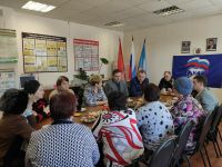 Встреча с активистками села Чулки-Соколово