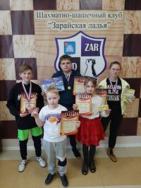 Юный зарайский шахматист Егор Соколов подтвердил титул чемпиона округа